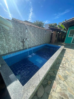 Casa Individual com piscina 2 quartos no Paraiso dos Pataxós